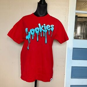 Red Cookies logo t shirt